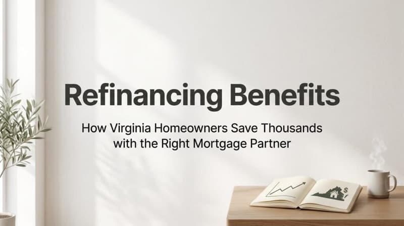 Refinancing Benefits: How Virginia Homeowners Save Thousands with the Right Mortgage Partner