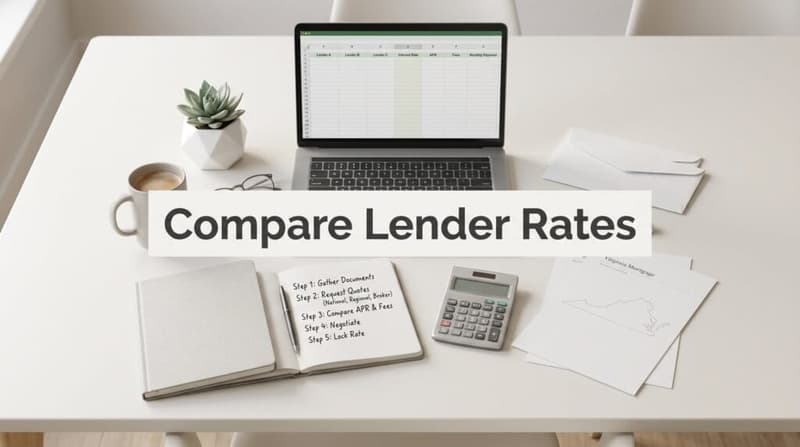 How to Compare Lender Rates in Virginia: A Step-by-Step Guide to Finding Your Best Mortgage Deal