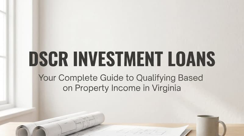 DSCR Investment Loans: Your Complete Guide to Qualifying Based on Property Income in Virginia