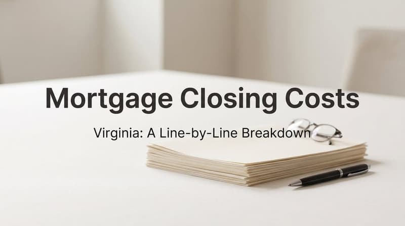 Mortgage Closing Costs in Virginia: A Line-by-Line Breakdown for Homebuyers